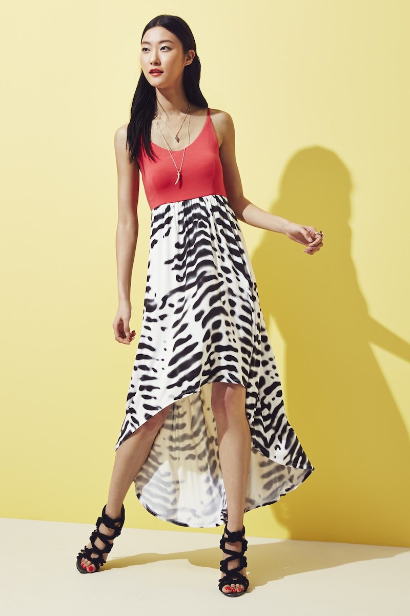 FELICITY & COCO Jersey High:Low Maxi Dress