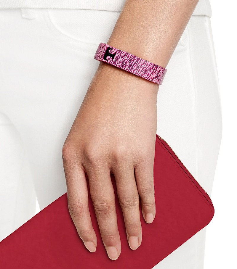 Tory Burch for Fitbit Silicone Printed Bracelet