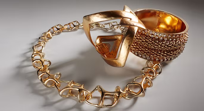 Bold Gold Jewelry at Gilt