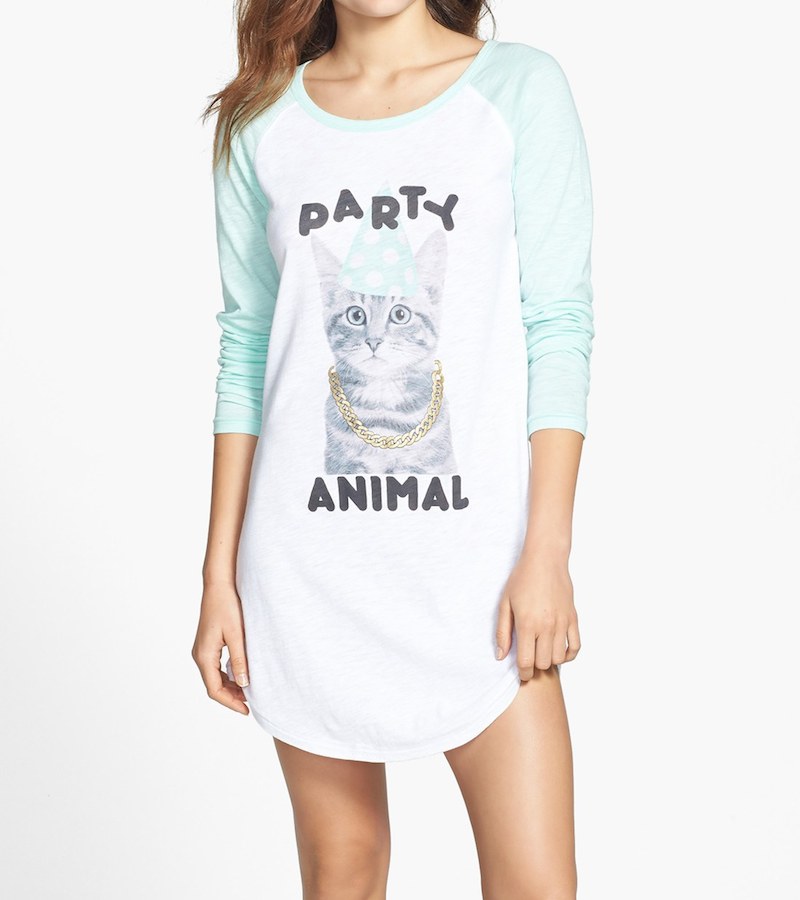 COZY ZOE 'Party in the USA - Party Animal' Nightshirt