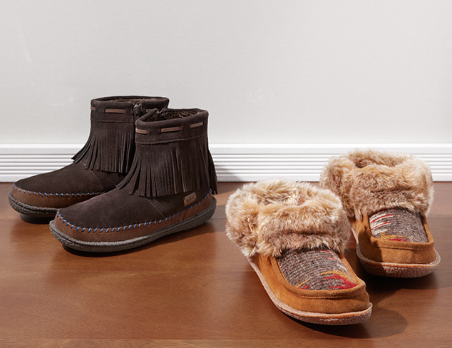 Cozy Slippers feat. Woolrich at MYHABIT