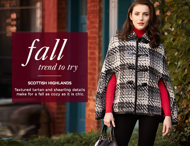 Fall Trend to Try: Scottish Highlands at MYHABIT