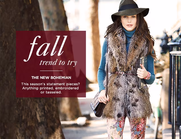 Fall Trend to Try: The New Bohemian at MYHABIT