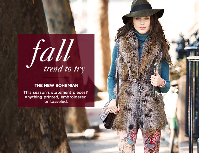 Fall Trend to Try: The New Bohemian at MYHABIT