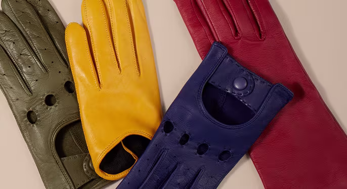 Made in France: Leather Gloves by Maison Fabre at Gilt