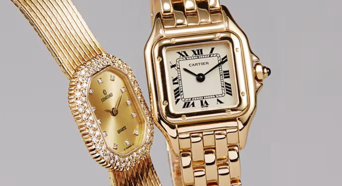 Vintage Watches Feat. Cartier at Gilt