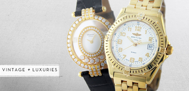 Watch VIPs: Gold Timepieces Featuring Chopard at Rue La La