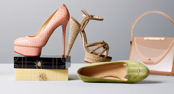 Charlotte Olympia Shoes & Handbags at Gilt