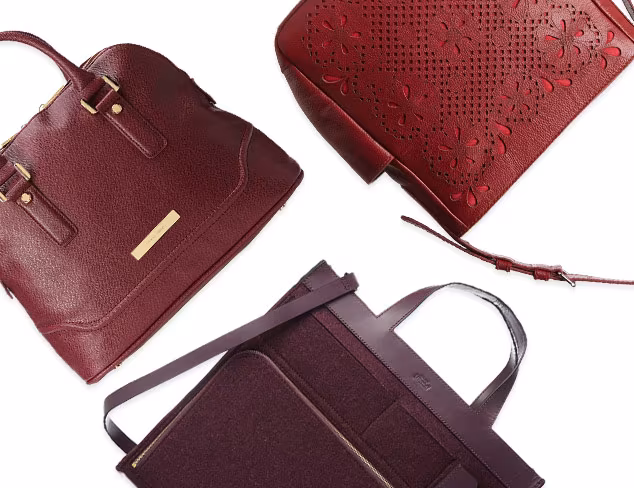 Fall Bags by Color: Bordeaux at MYHABIT