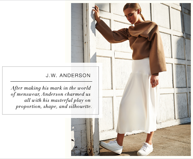 J.W. Anderson Ruched Sleeve Drape Top