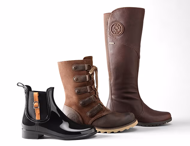 Keep Dry: Waterproof Shoes & Boots at MYHABIT
