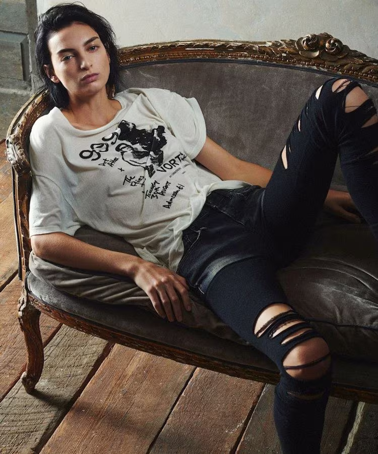 R13 999 Graphic Vintage T-shirt