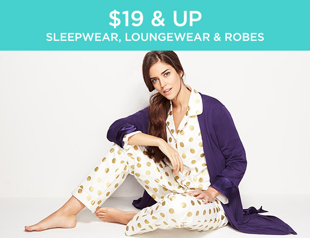 $19 & Up: Sleepwear, Loungewear & Robes at MYHABIT