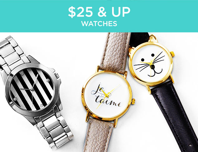 $25 & Up: Watches at MYHABIT