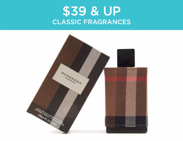 $39 & Up: Classic Fragrances at MYHABIT