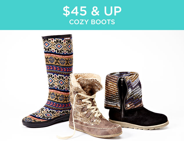 $45 & Up: Cozy Boots at MYHABIT