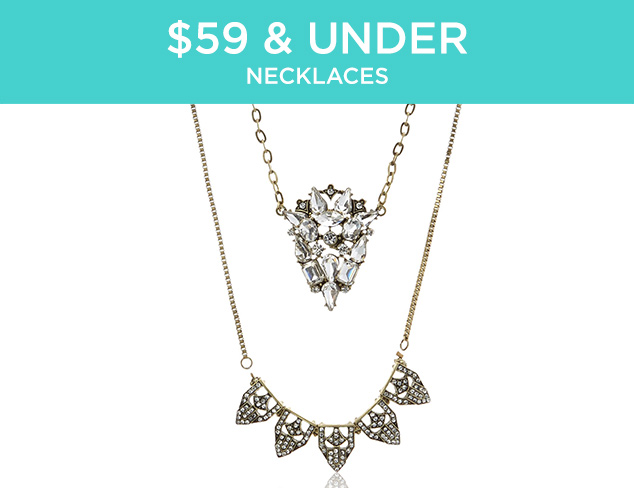 $59 & Under: Necklaces at MYHABIT