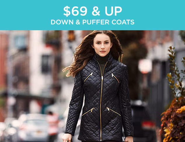 $69 & Up: Down & Puffer Coats at MYHABIT