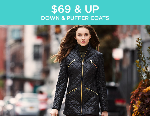 $69 & Up: Down & Puffer Coats at MYHABIT