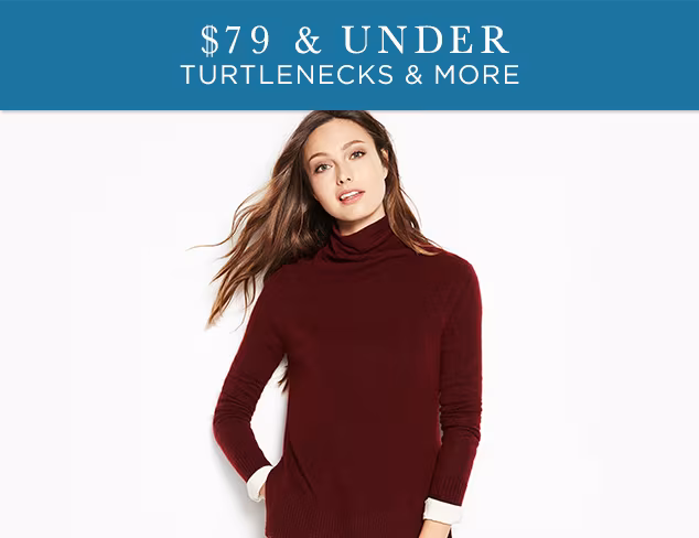 $79 & Under: Turtlenecks & More at MYHABIT