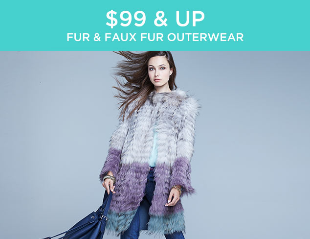 $99 & Up: Fur & Faux Fur Outerwear at MYHABIT