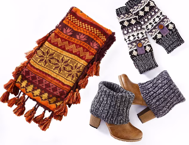 Cozy Gifts: Muk Luks Socks, Tights, & More at MYHABIT