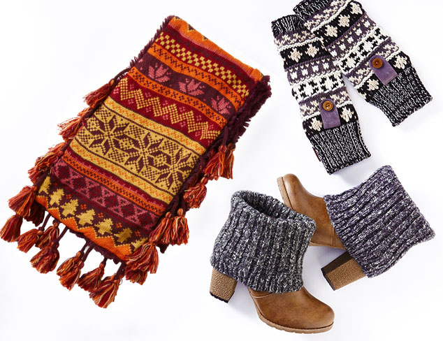 Cozy Gifts: Muk Luks Socks, Tights, & More at MYHABIT