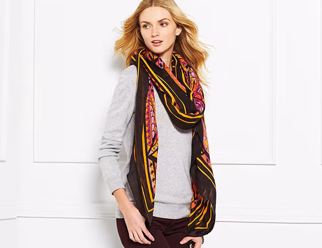 Statement Scarves: Theodora & Callum & More at MYHABIT