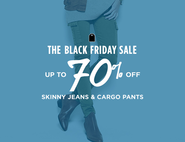 Up to 70% Off: Skinny Jeans & Cargo Pants at MYHABIT