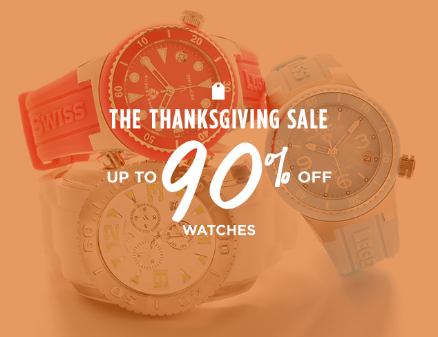 Up to 90% Off: Watches at MYHABIT