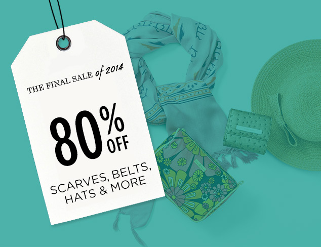 80% Off: Scarves, Belts, Hats & More at MYHABIT