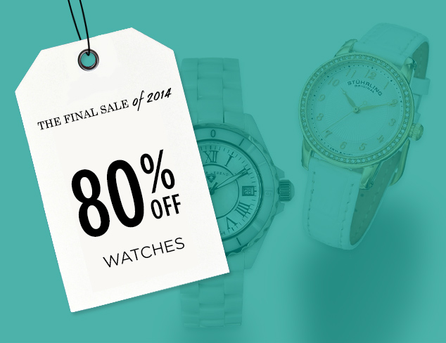 80% Off: Watches at MYHABIT