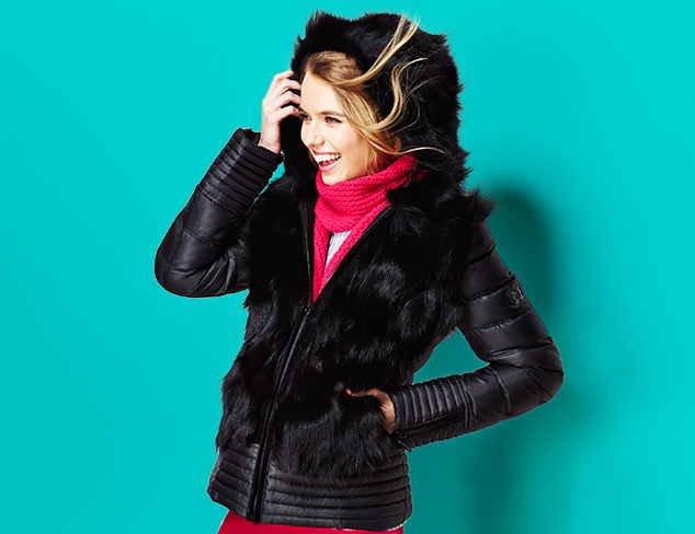 Fur-Trimmed Parkas & Puffers at MYHABIT