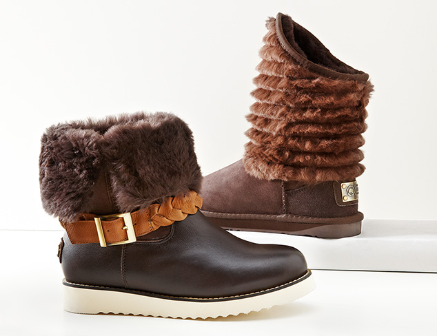 Great Gifts: Shearling Boots at MYHABIT
