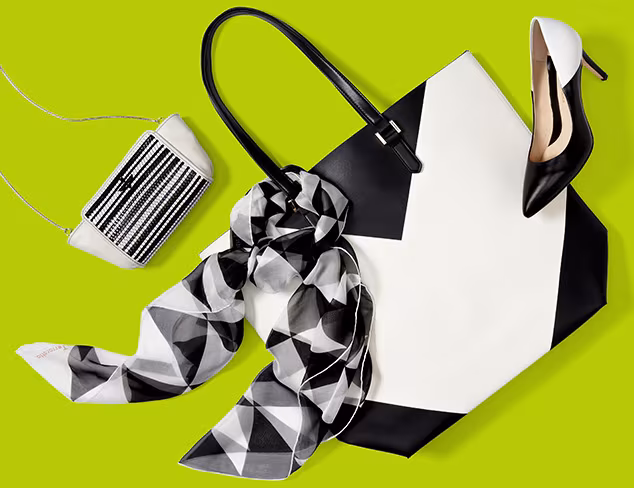 In Black & White: Accessories & Shoes at MYHABIT