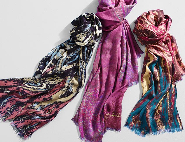 Scarves feat. Kenneth Jay Lane at MYHABIT
