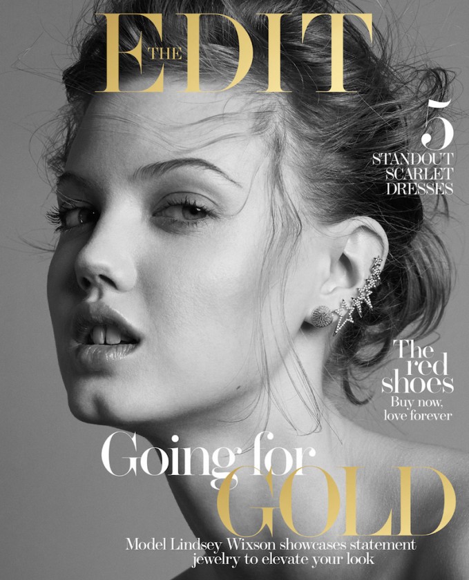 THE GOLDEN GIRL: Lindsey Wixson for The EDIT