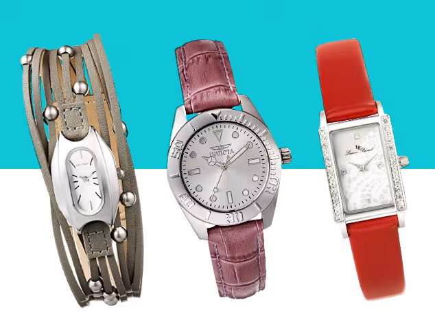 The Leather Strap Watch at MYHABIT