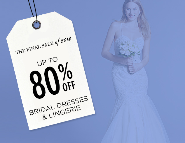 Up to 80% Off: Bridal Dresses & Lingerie at MYHABIT