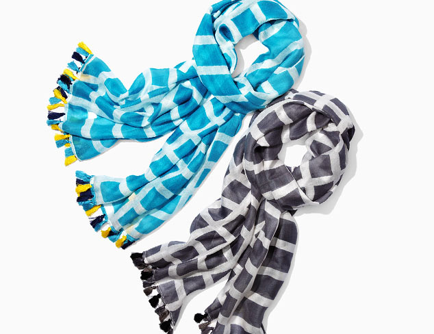 Thinking of Spring: Lightweight Scarves at MYHABIT