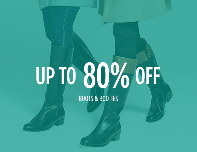 Up to 80% Off: Boots & Booties at MYHABIT