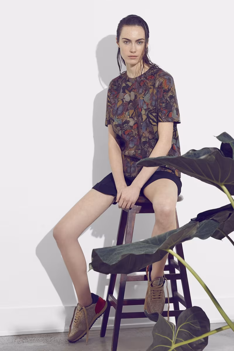 Valentino Khaki Butterfly Neoprene Pullover