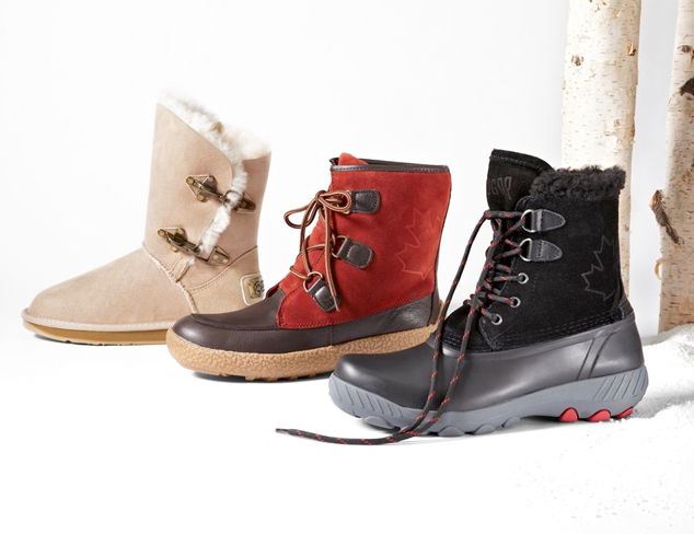 Wintery Mix: Cold Weather Boots at MYHABIT