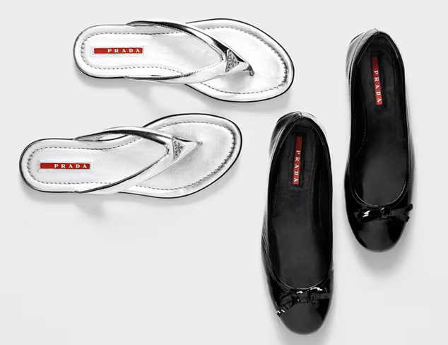 Flats feat. Prada Linea Rossa at MYHABIT
