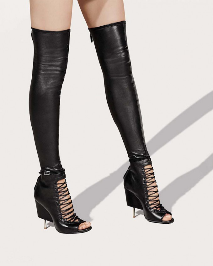 Givenchy Nunka Stretch Nappa Leather Boots