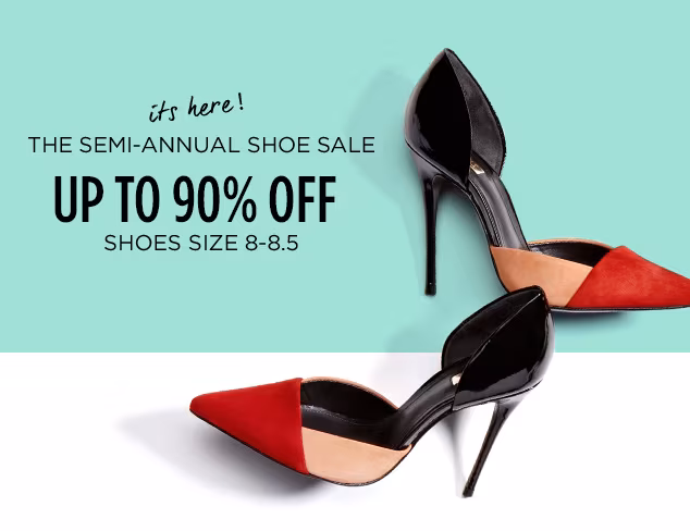 Up to 90% Off: Shoes Size 8-8.5 at MYHABIT
