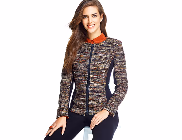 Wardrobe Essentials: Skinny Jeans & Blazers at MYHABIT