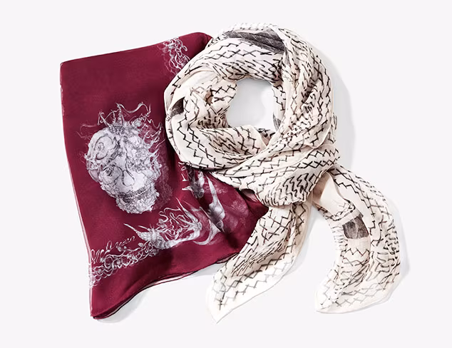 Alexander McQueen Scarves & More at MYHABIT