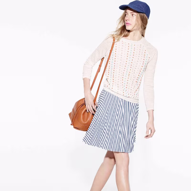 J.Crew Stacked Sequin Sweater