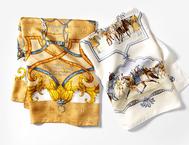 Silk Scarves: Roberto Cavalli, Hermés & More at MYHABIT